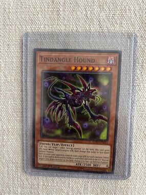 Yu-Gi-Oh! Tindangle Hound EXFO-EN011 1st Edition Trading Card